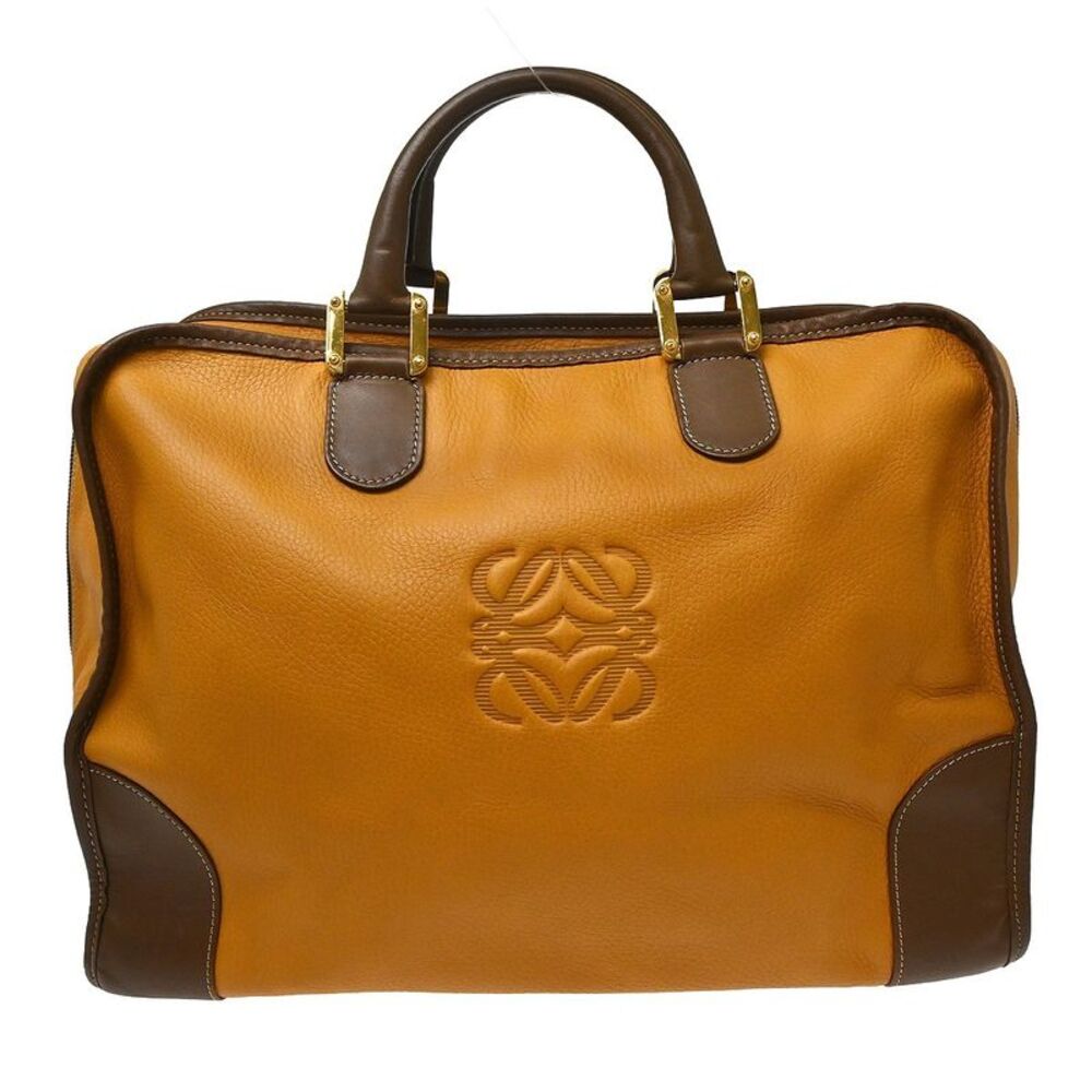 Loewe Amazona Leather Brown Leather Handbag